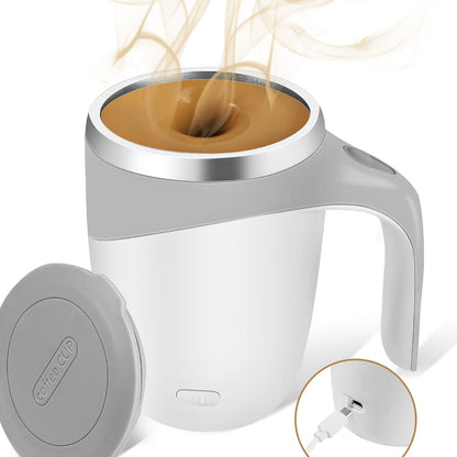 Precision Magnetic Rechargeable Self-Stirring Tumbler